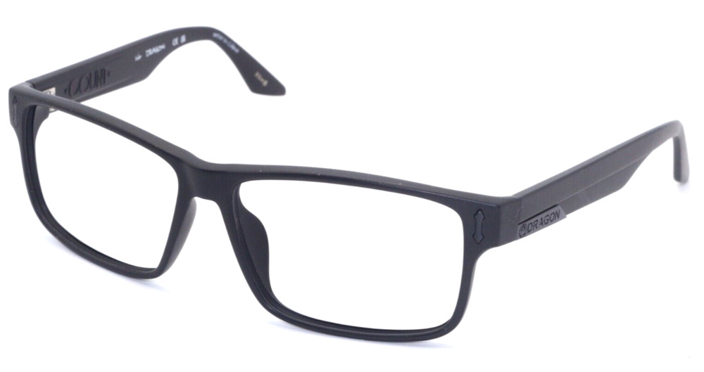 DRAGON DR 2208 002 BLACK EYEGLASSES FRAME 58-15-140 AUTHENTIC OPTICAL